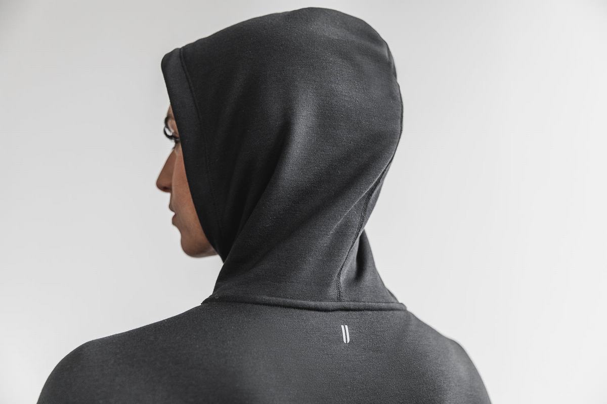 Nobull Women's Hoodie Black | Australia (GA0528)